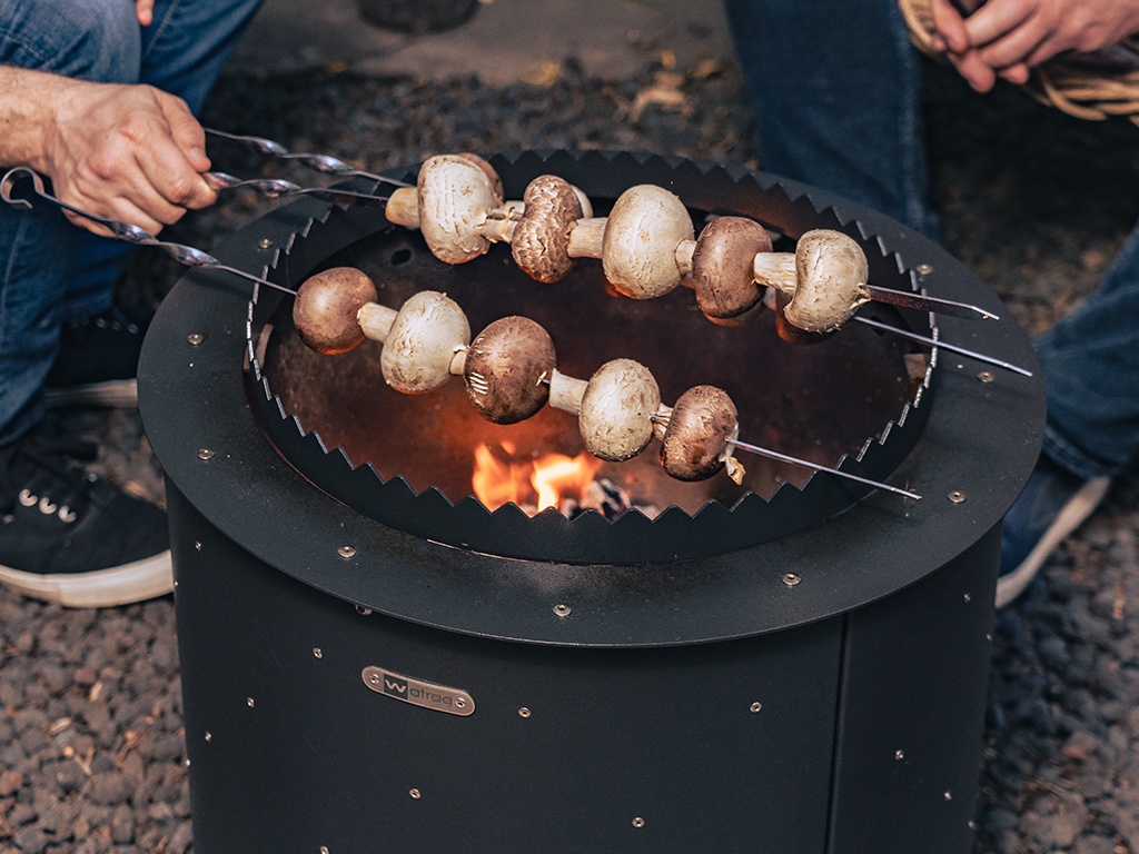Moderní nízkodýmné ohniště WATRAG ROCK — gril a ohniště 2v1 - 9