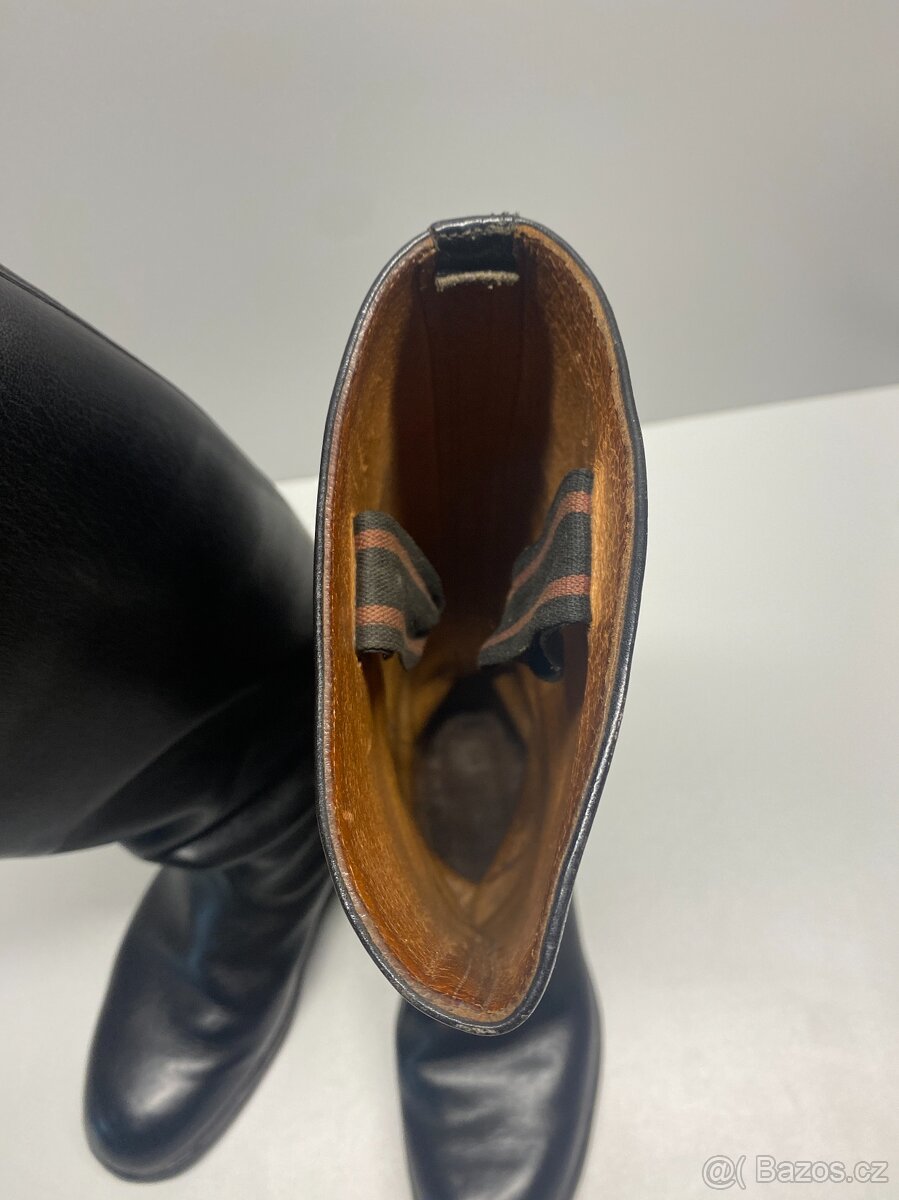 boty vojenské holinky rajtky stará uniforma československo - 9