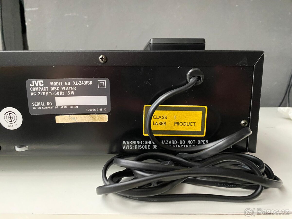 Cd přehrávač JVC XL-Z 431 bk /Japan 1990/ TOP STAV - 9