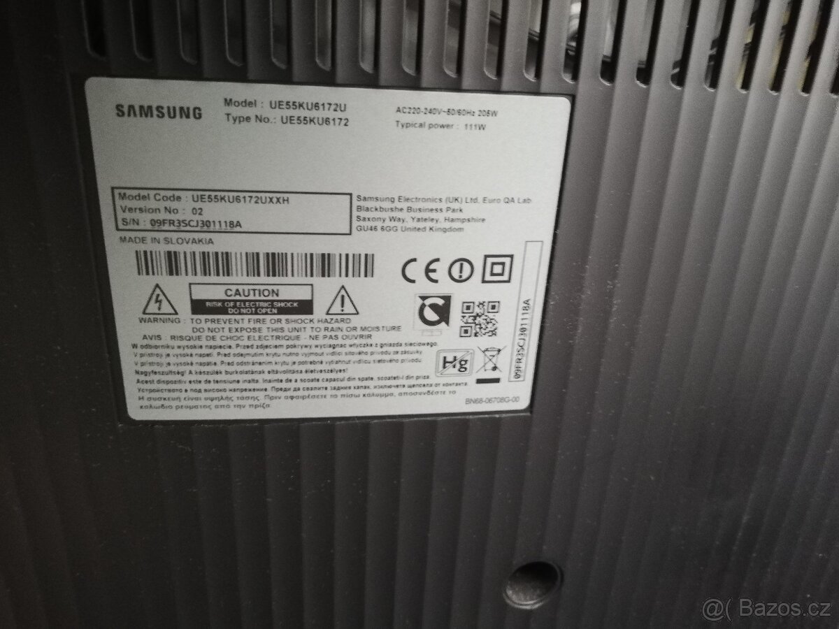 tv Samsung UE55KU6172U - 9