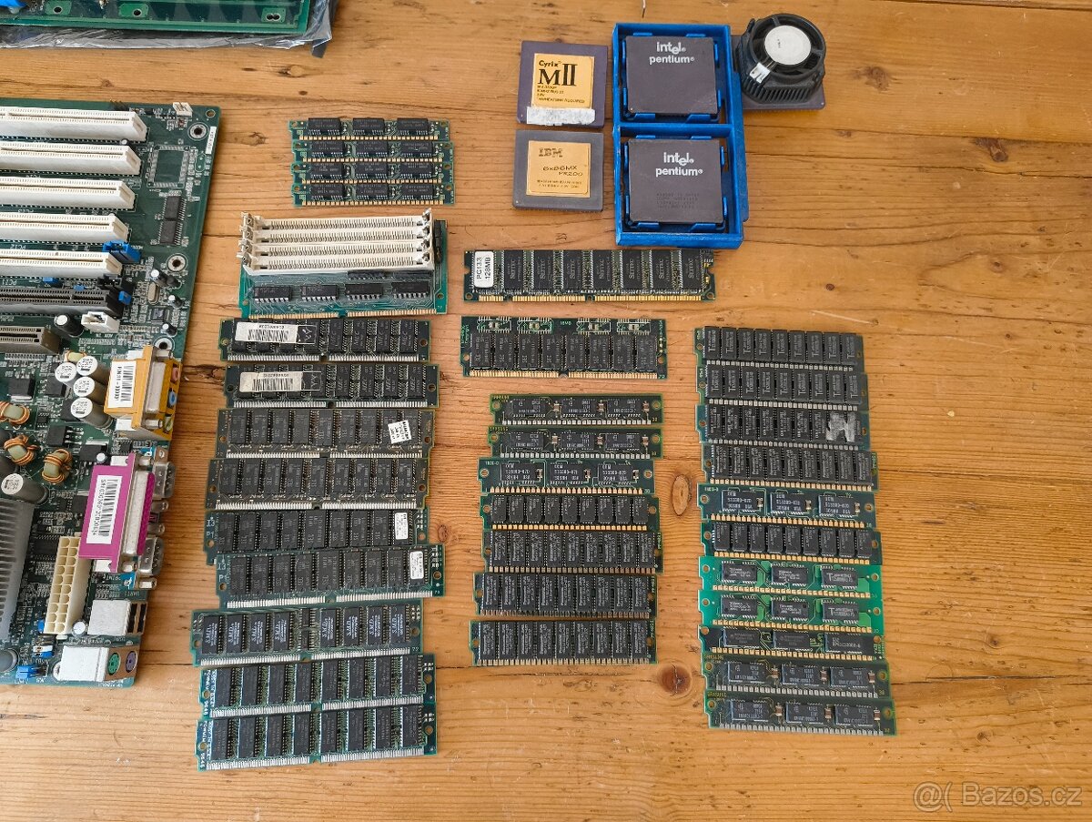 Retro PC komponenty (MB, CPU, RAM, karty apod...) - 9