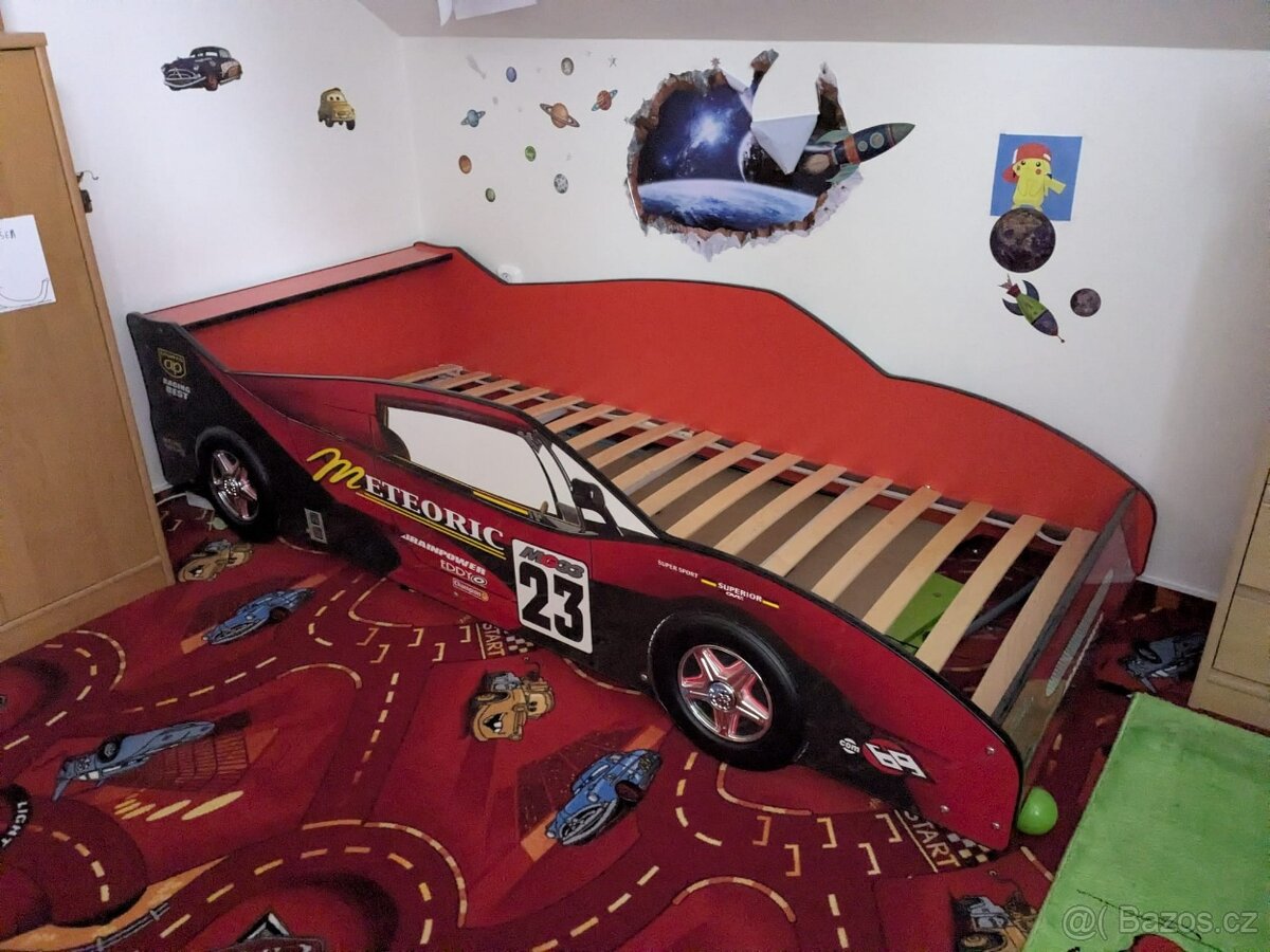 Dětská postel auto - svítící - 9
