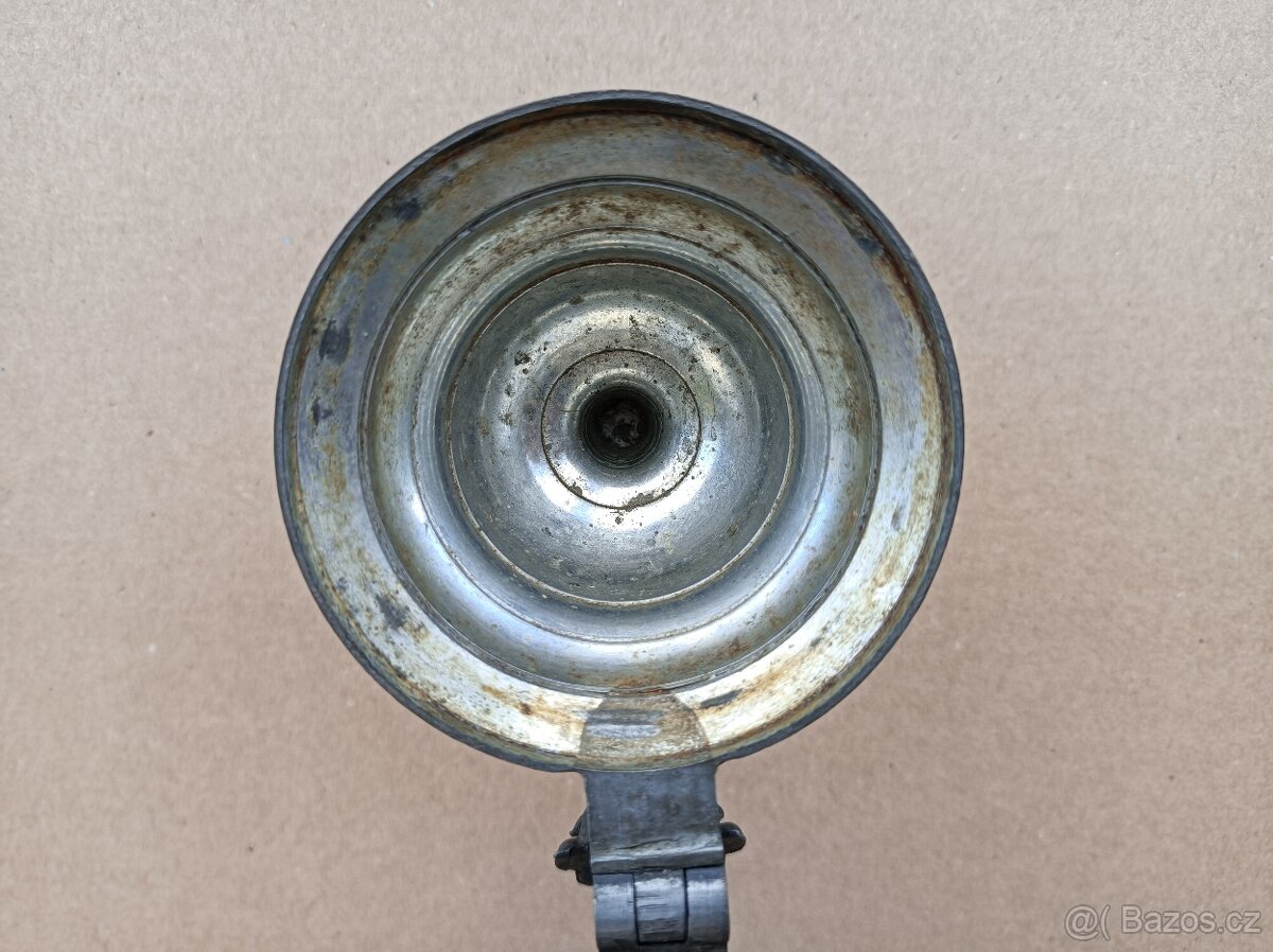 Nádherny a velmi starý krygl z 1 republiky se zalitou trikol - 9