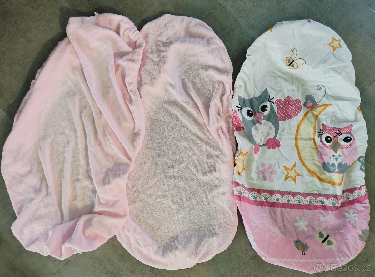 Proutěný košík pro miminko s příslušenstvím - 9