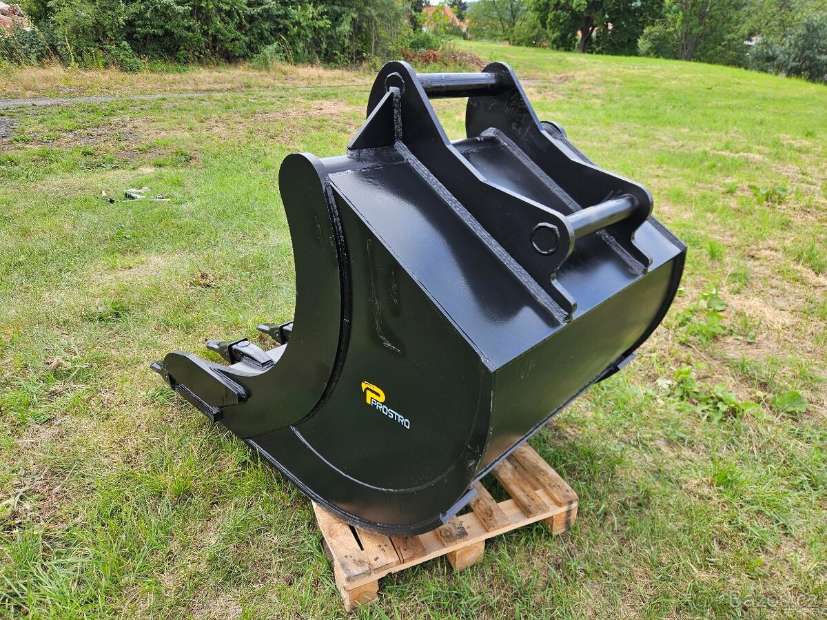 Podkopová lžíce se zuby, 130cm s upínáním S70 - 9