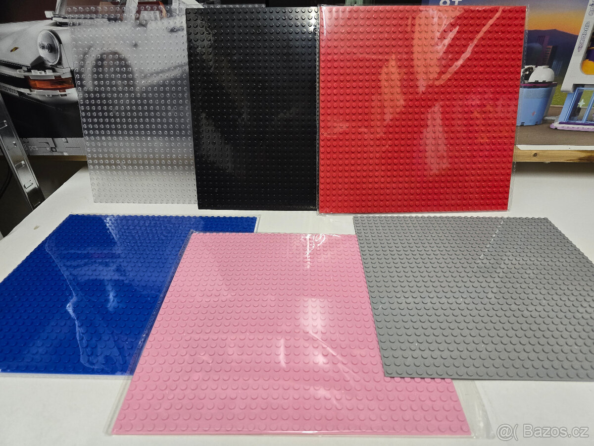 Velké Lego pláty / podložky na stavění různé barvy - 9