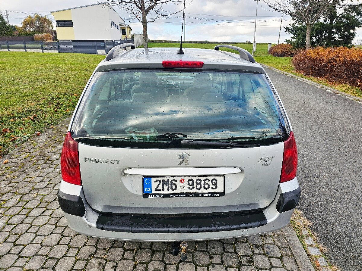 PEUGEOT 307 BREAK 1.4 HDI / TAŽNÉ / NOSIČ / NOVÁ STK/ SERVIS - 9