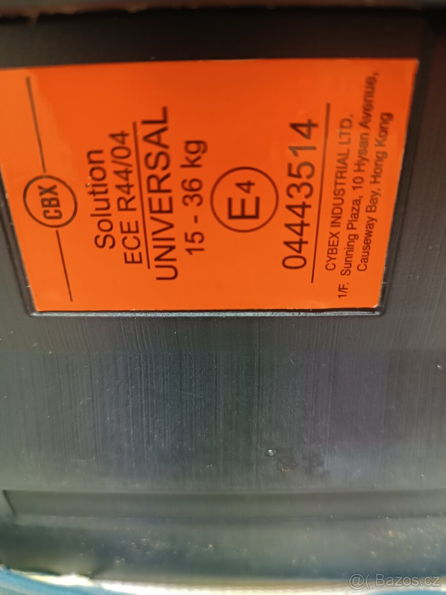Dětská autosedačka Cybex CBX Solution 15-36kg - 9