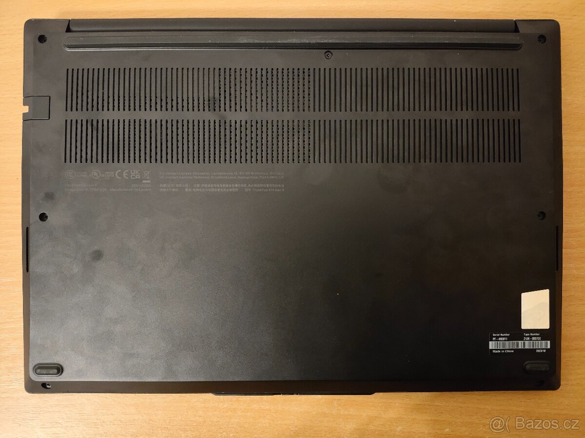 Lenovo ThinkPad E14 G5 – i5-1335U | 8GB | 256GB - 9