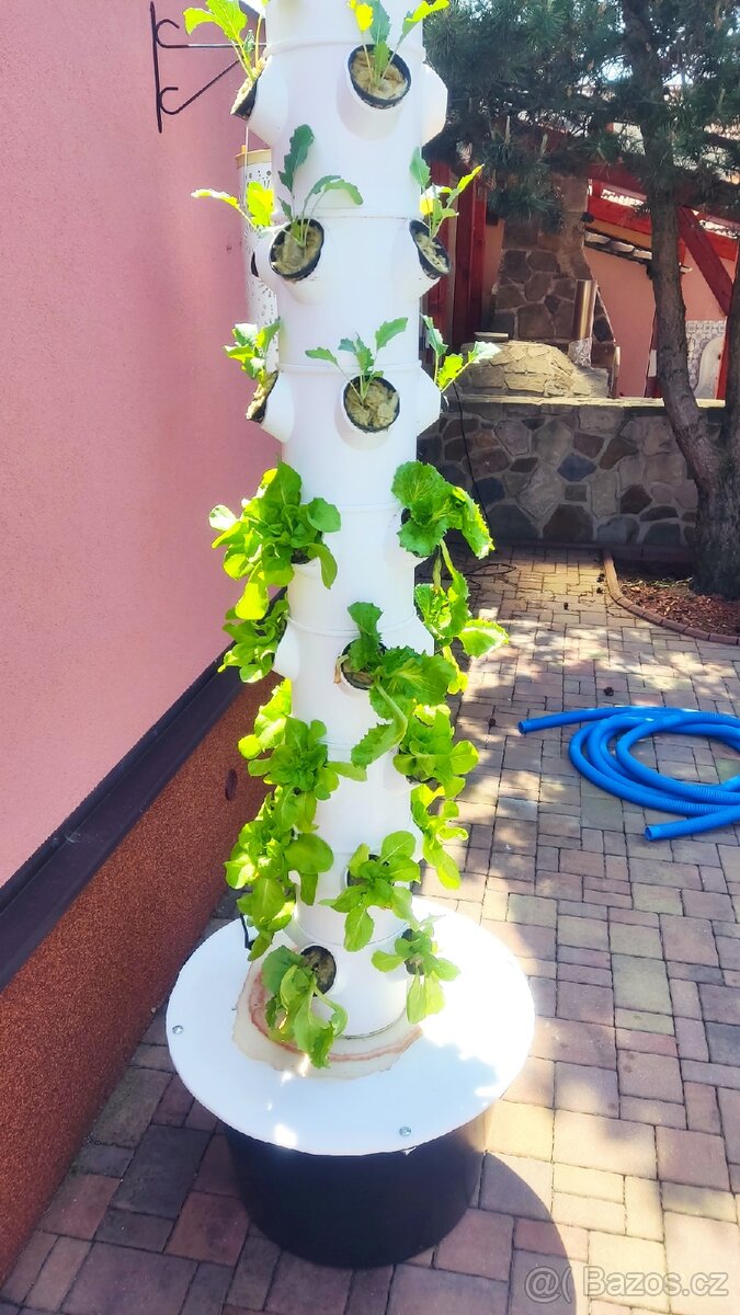 Hydroponická věž - 6 pater - 9