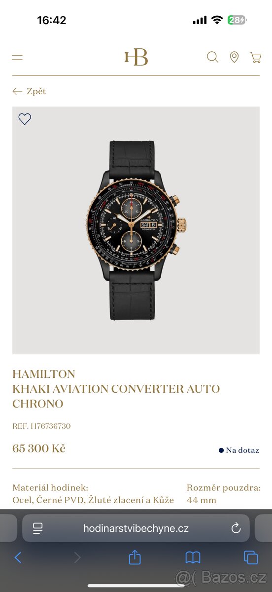 Hodinky Hamilton Khaki Aviation Converter Auto - 9