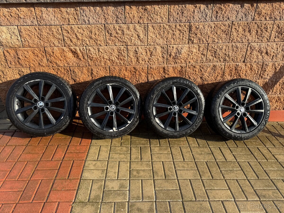 Alu kola Teron 17” Octavia III (včetne pneu Continental) - 9