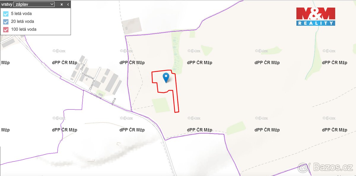 Prodej pole, 17632 m², Praha - 9