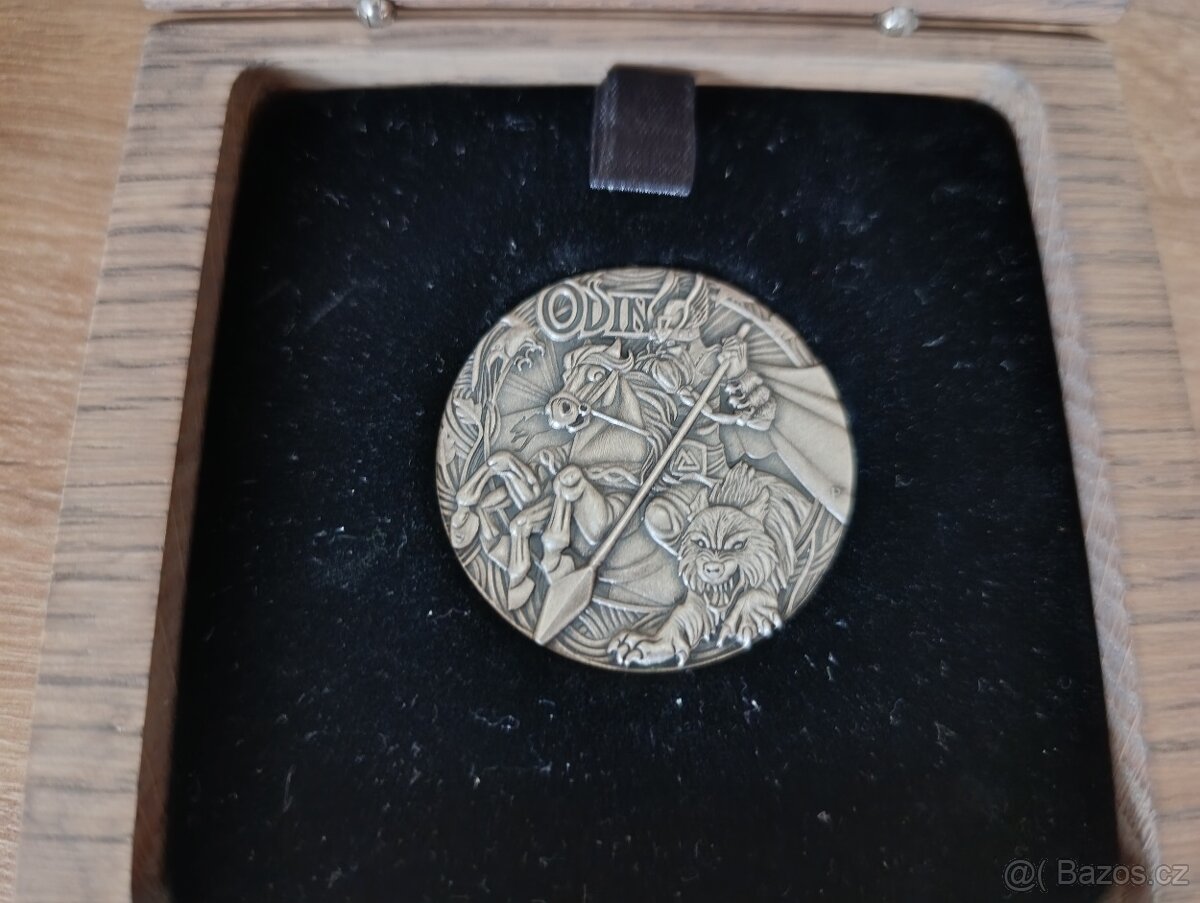 Seversti bohove, stribrne mince 5x2oz , ultra vysoky relief, - 9