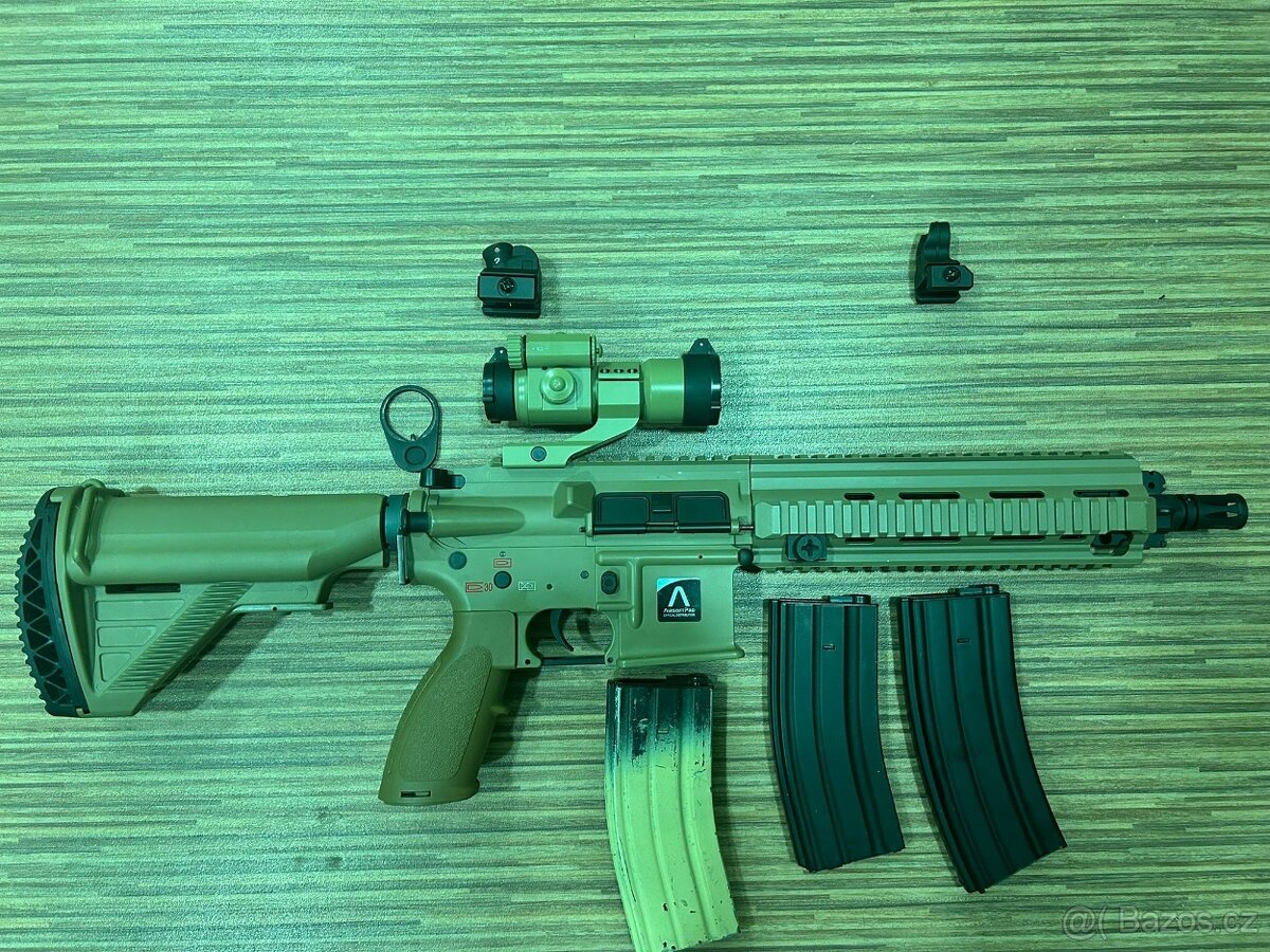 Airsoftová zbraň EC-102DE 9" - písková - 9