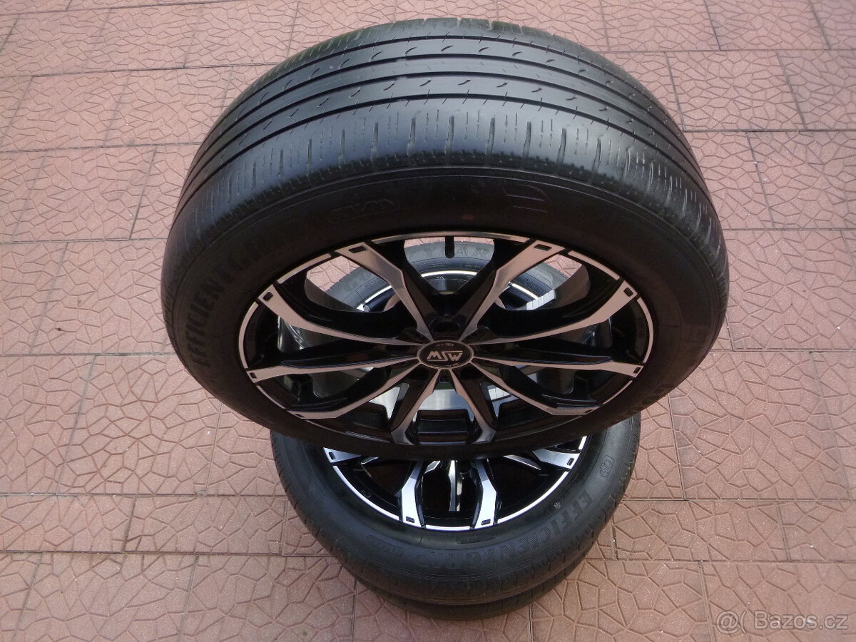 Letní alu sada disky originál MSW OZ 5x127 8Jx19 ET35 - 9
