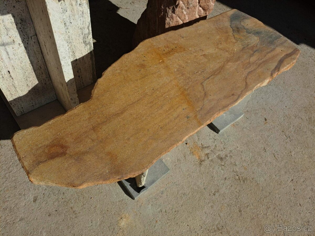 Kamenné kávové stolky - 9