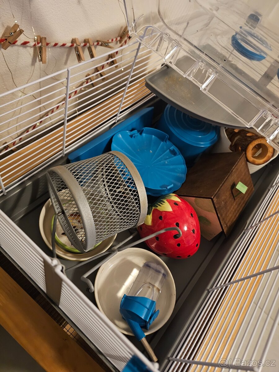 Velka klec + mala klec pro hlodavce - 9