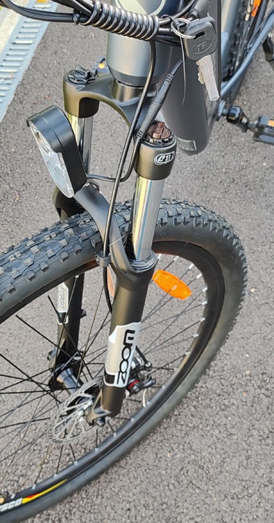 Elektrické horské kolo ALUMINIUM RÁM 250W 27,5 kola 28kg - 9