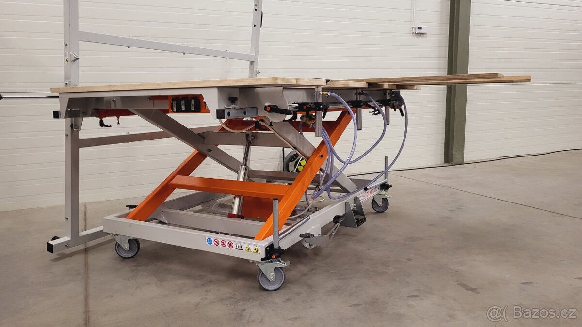 Nůžkový stůl SNC - VACU, pracovní stůl, montážní stůl - 9