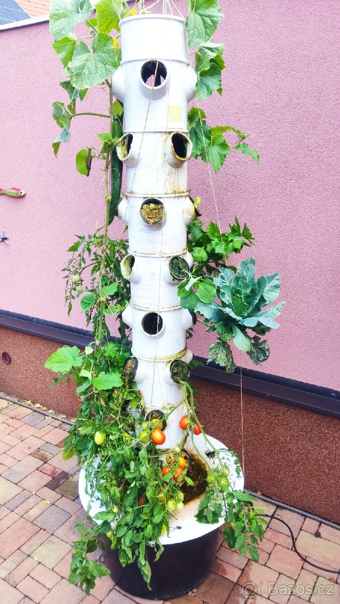 Hydroponicka věž - 7 pater - 9