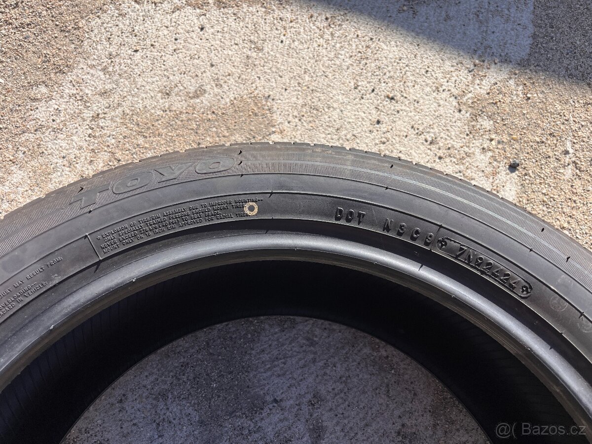 4x 215/55R18 95H, TOYO PROXES R56, LETNÍ, NOVÉ - 9