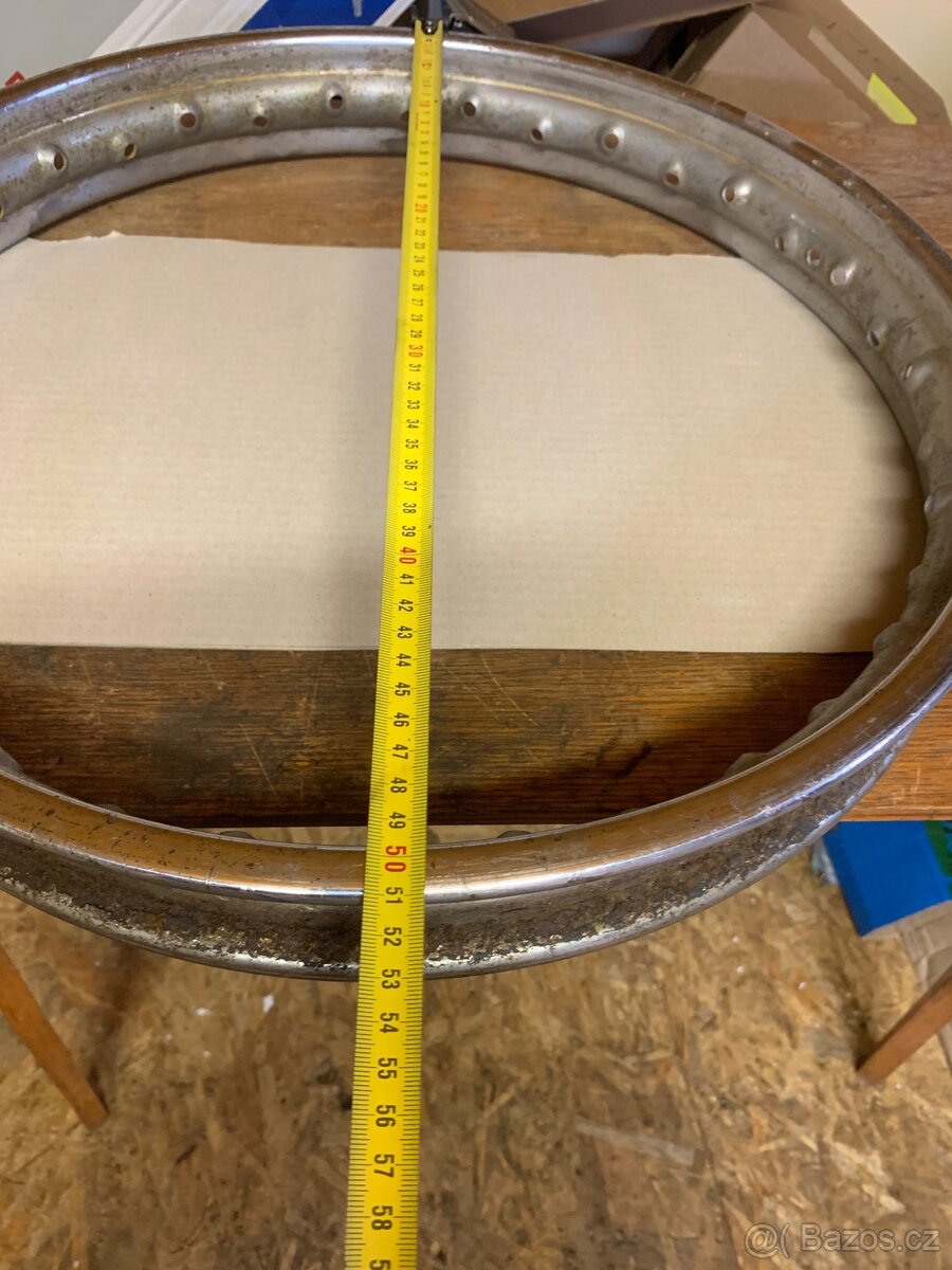 Ráfek kola Jawa/čz 2,50x 19 - 9