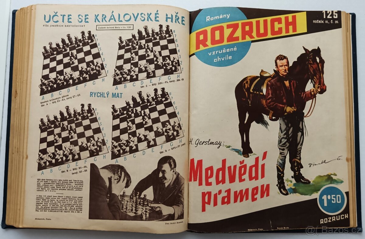 Časopisy Rozruch-vázané-western. - 9