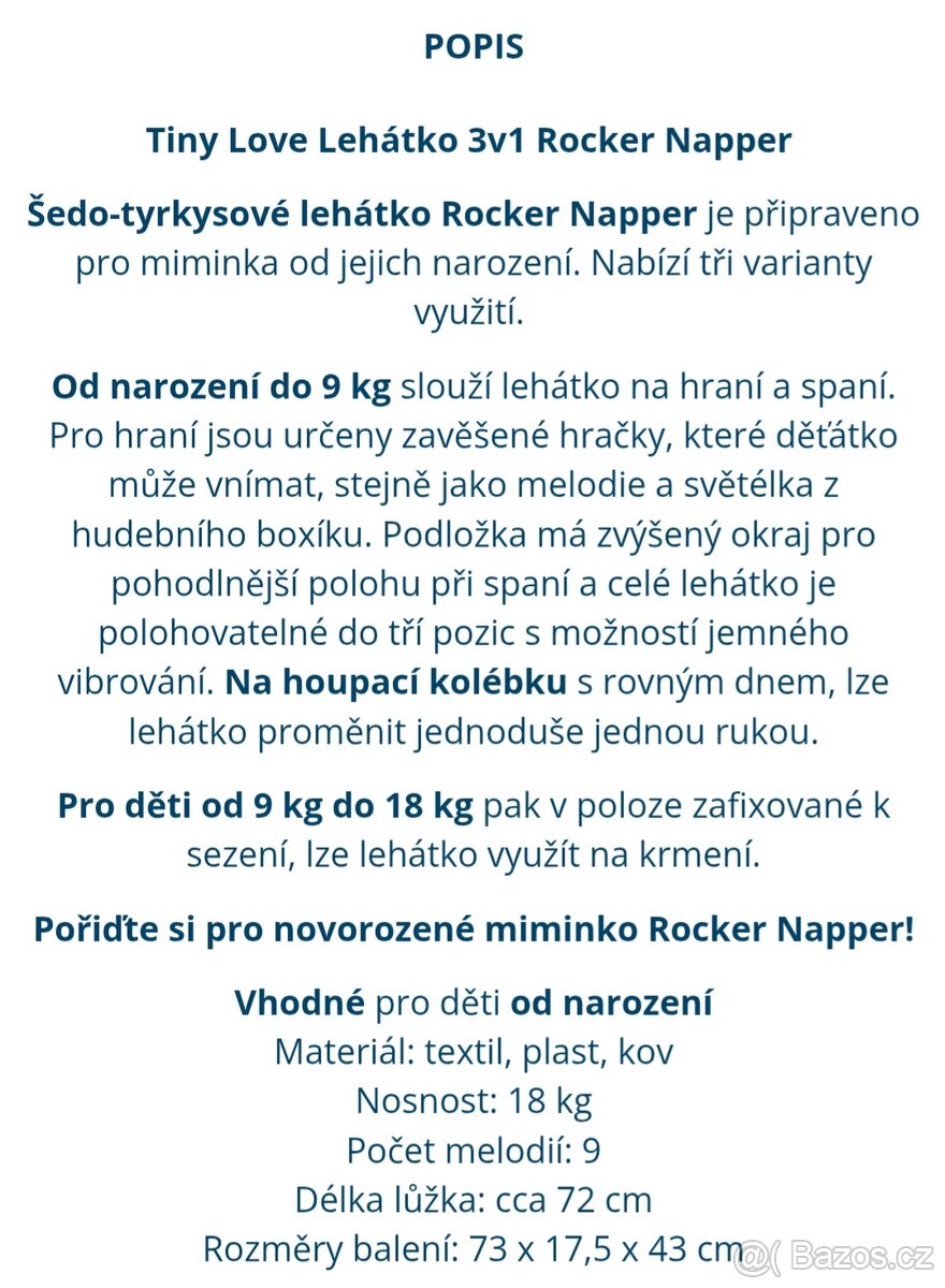 Houpátko Tiny love 3 v 1 - 9