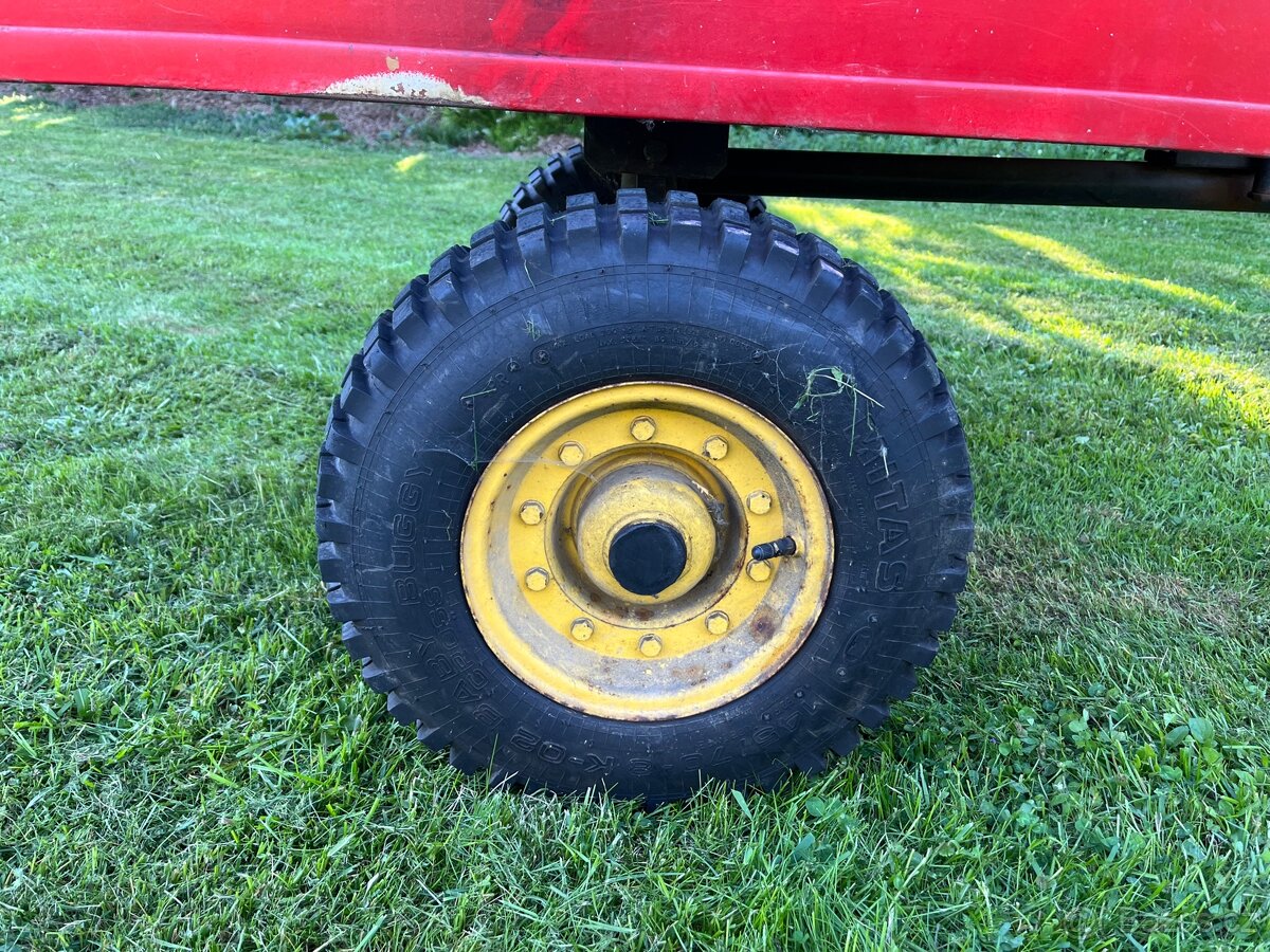 Vozík za zahradní traktor/rider - 9