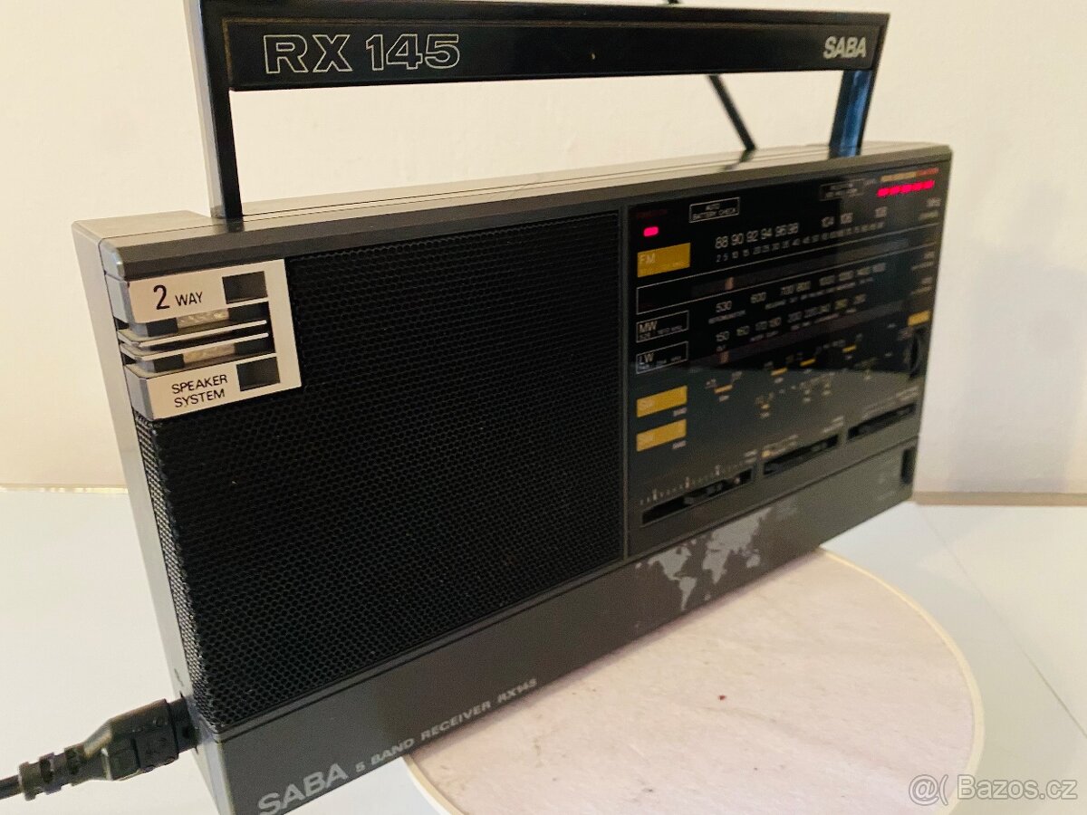 Rádio Saba RX 145, rok 1992 - 9