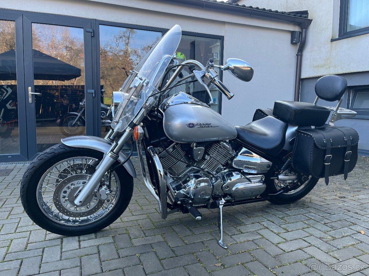 Yamaha XVS 1100 Dragstar stříbrný - 9