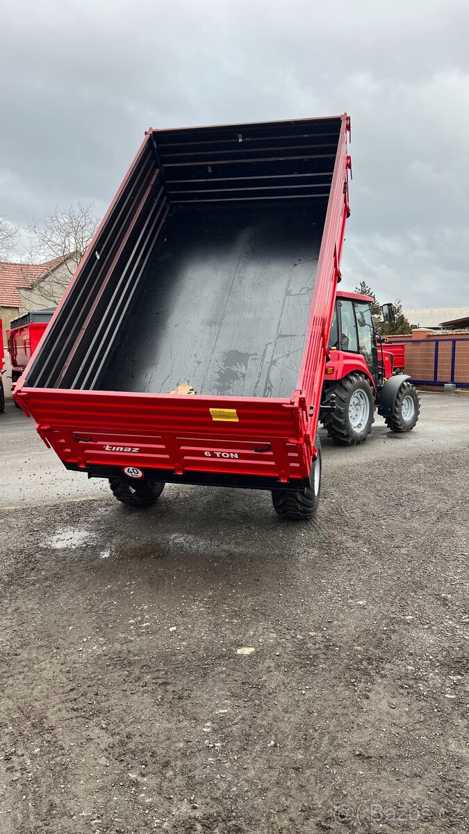 Traktorový návěs TINAZ 6 t - 9