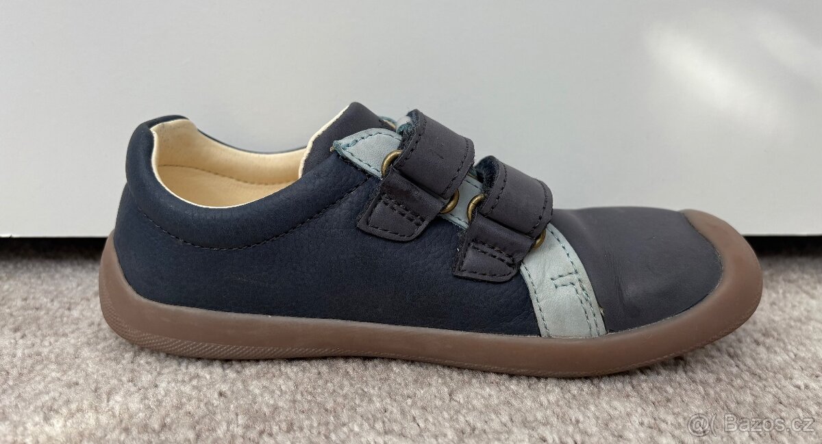Kozene boty Bundgaard Walker Velcro Navy / vel.30 - 9
