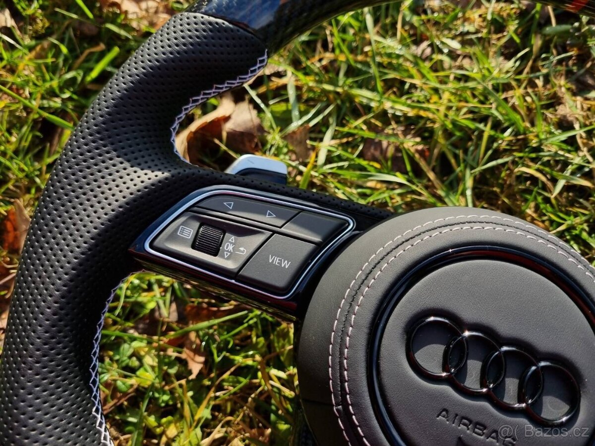 VYHRIEVANY VOLANT AUDI / KARBÓN SPORTOVY ZKOSENY - 9