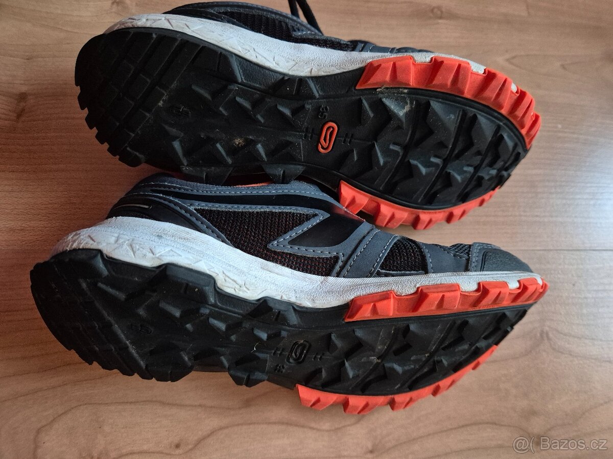 Kalenji 35 boty tenisky běh černo-oranžové - 9