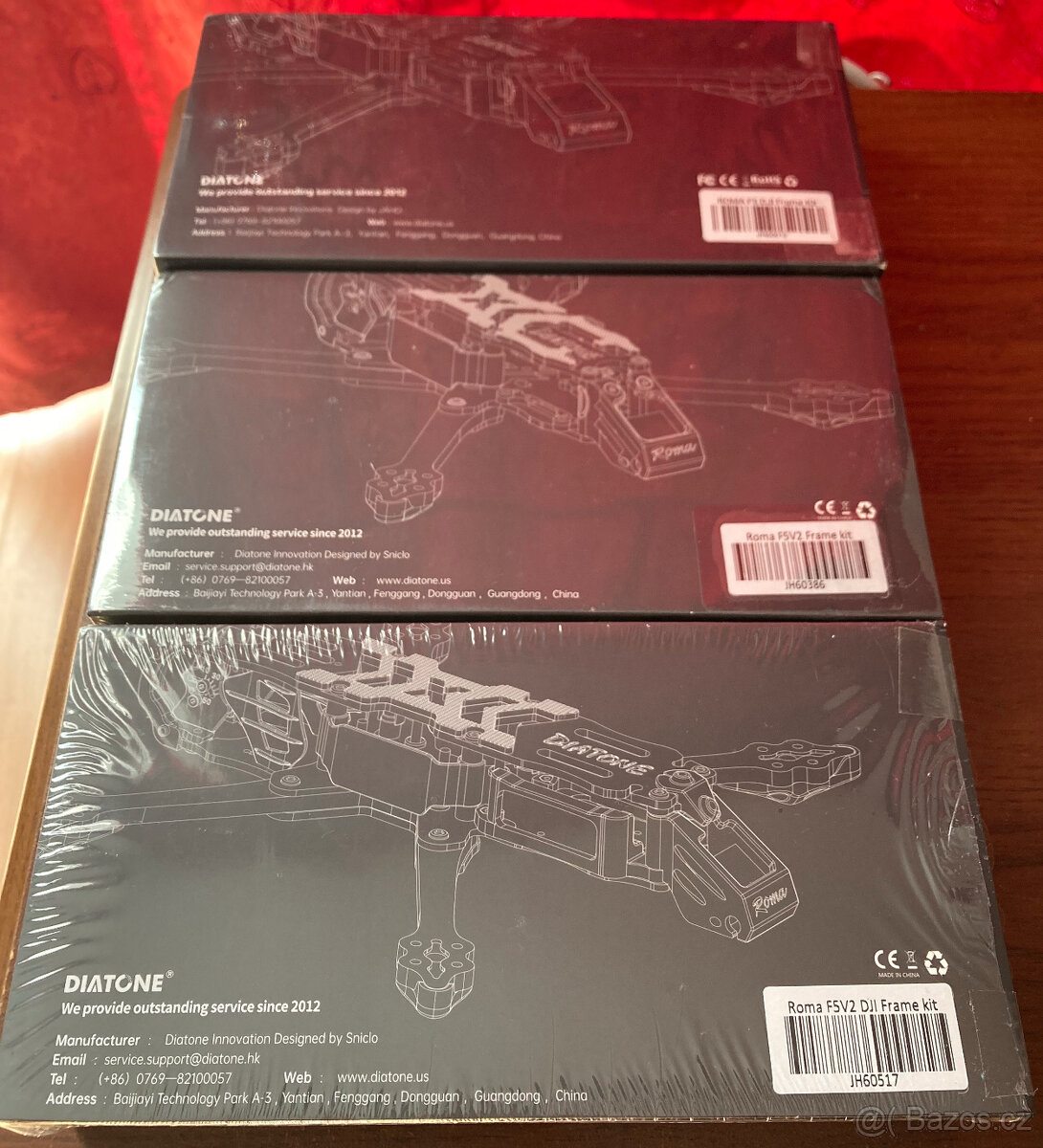 Nový rám Diatone Roma F5 DJI 5” Doprava ZDARMA - 9