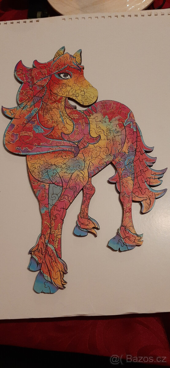 Dřevěné puzzle - 9