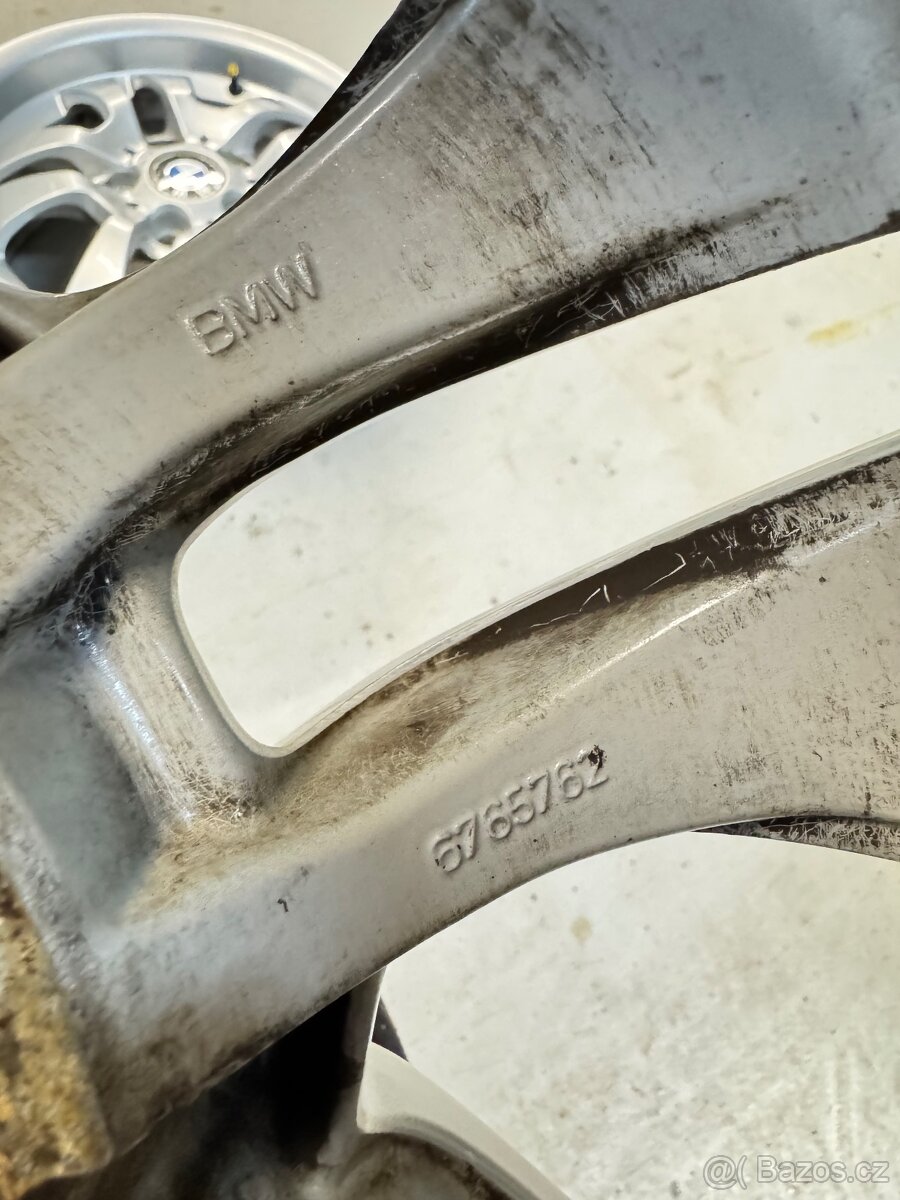 BMW alu kola R16” 5×120 – originál, hezký stav - 9
