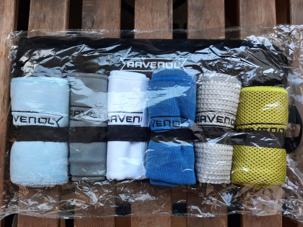 Set 6 mikrovláknových utěrek detailigová sada v pouzdře - 9