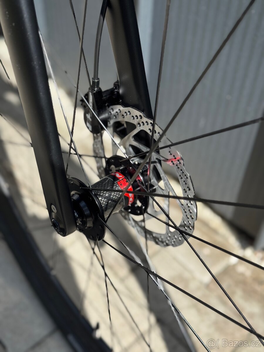 Gravel karbonové kolo 1x12 - NOVÉ + DÁREK - 9