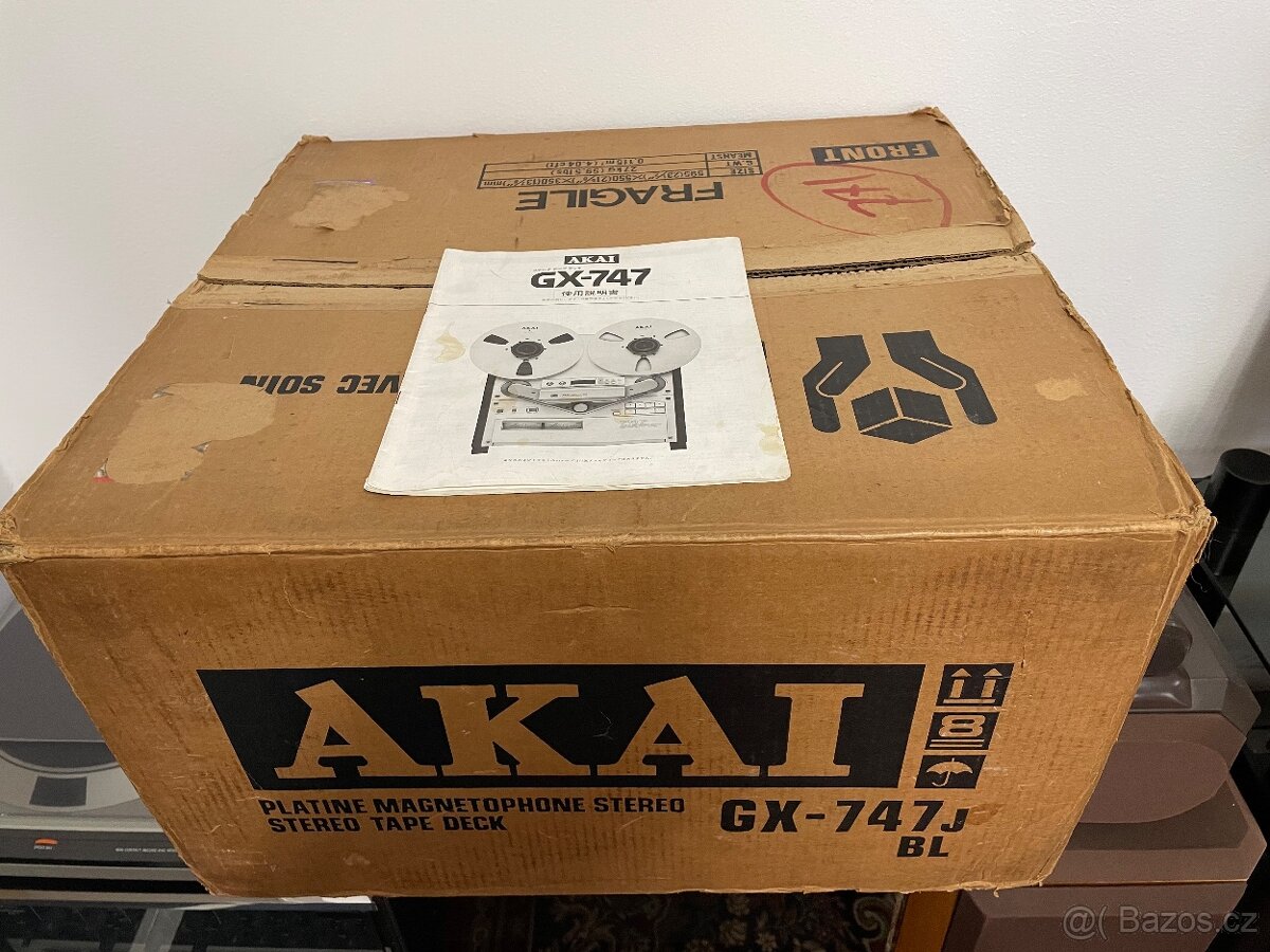 kotoučový magnetofon AKAI GX-747 - 9