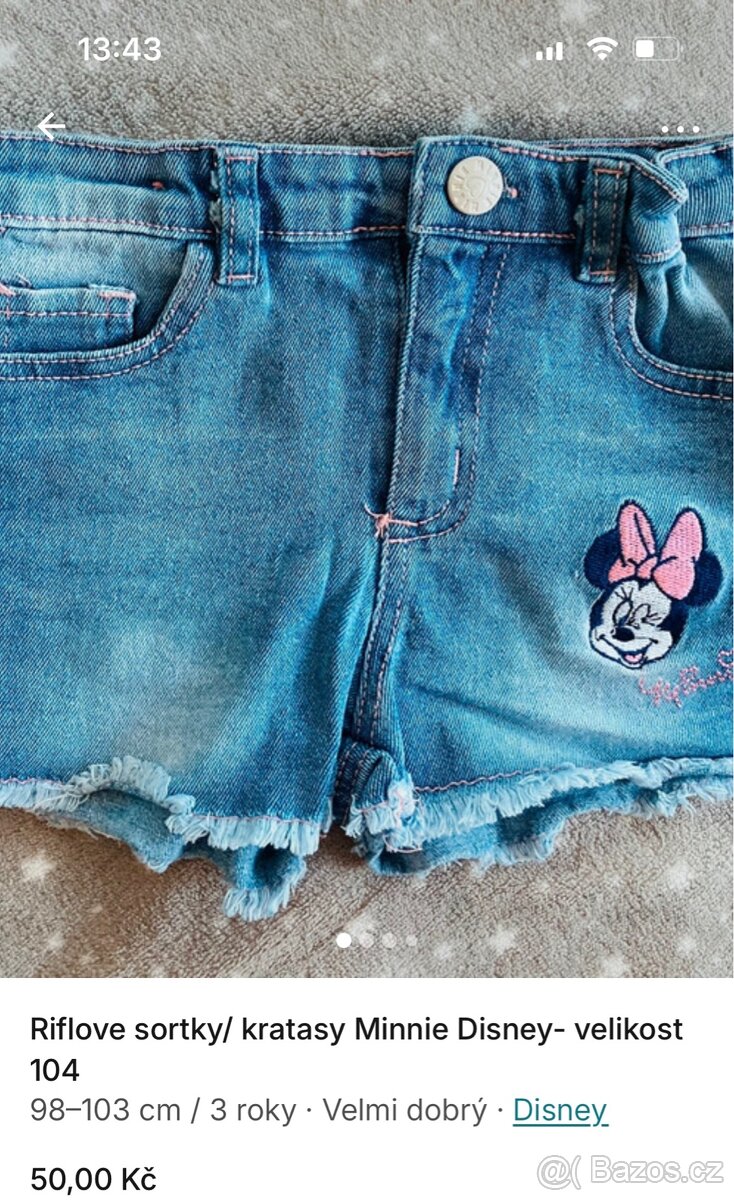 Hezke obleceni holka - velikost 98/104 - 9