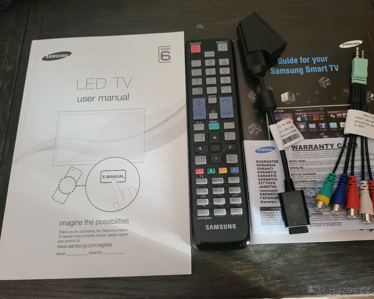 LED SMART TV SAMSUNG, typ UE40D6100SW - s příslušenstvím - 9