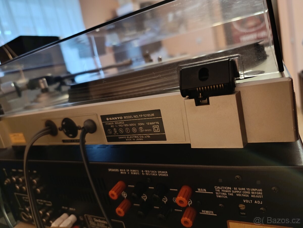 Gramofon SANYO TP 1012 UM DIRECT DRIVE - 9