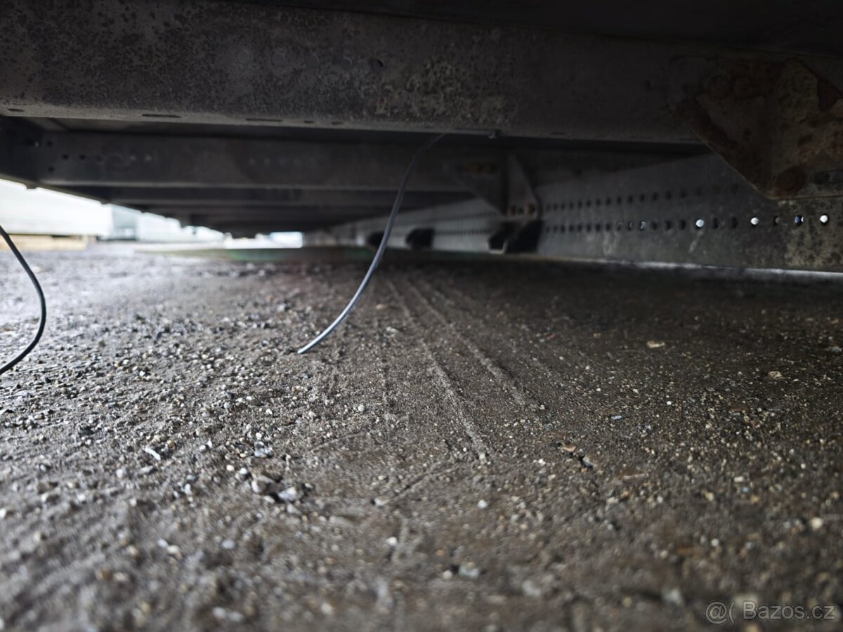 Valníková nástava 2x shrnovačka - 18 palet - 9