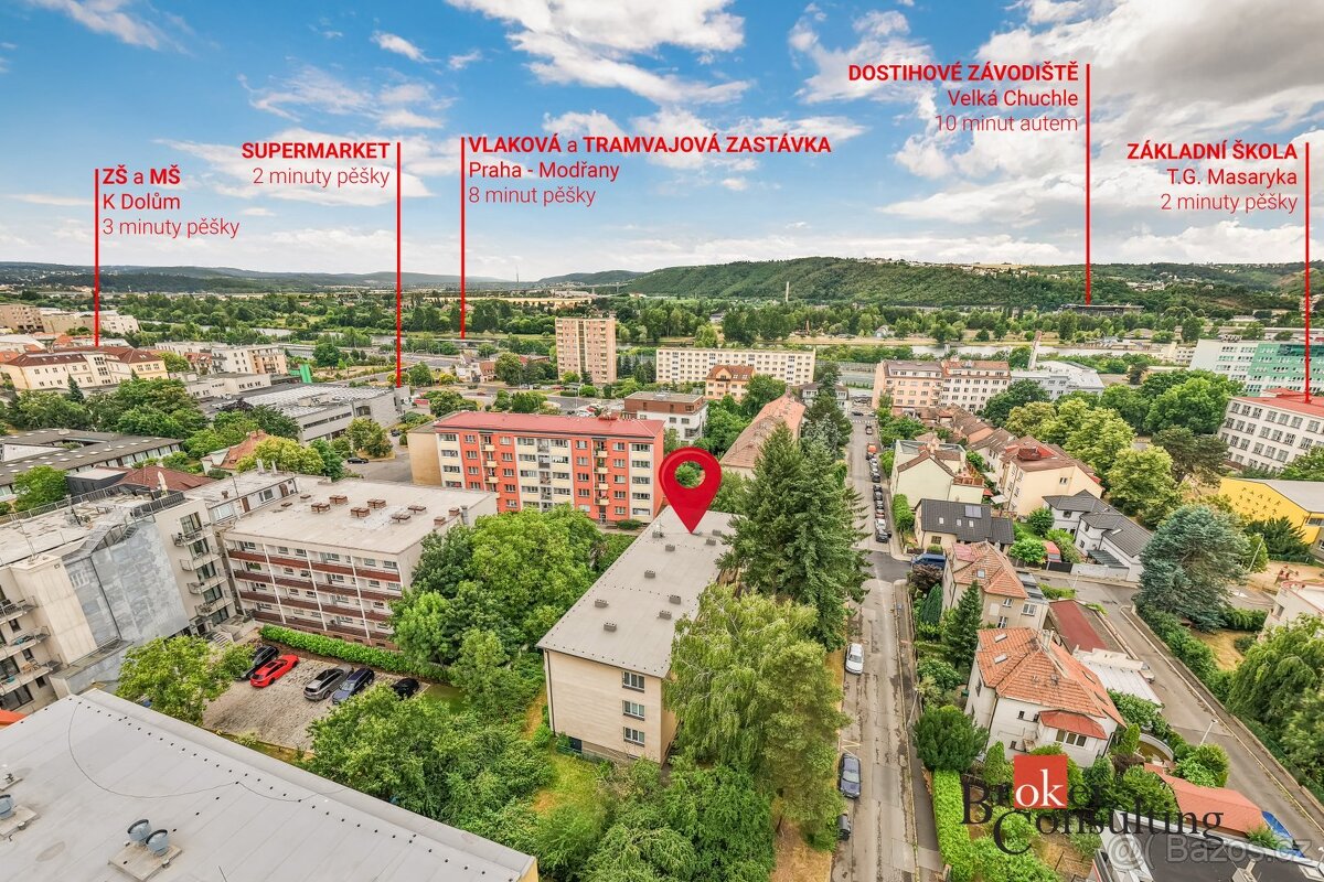 Pronájem, byty/2+1, 53.5 m2, Klostermannova 1795/14, Modřany - 9