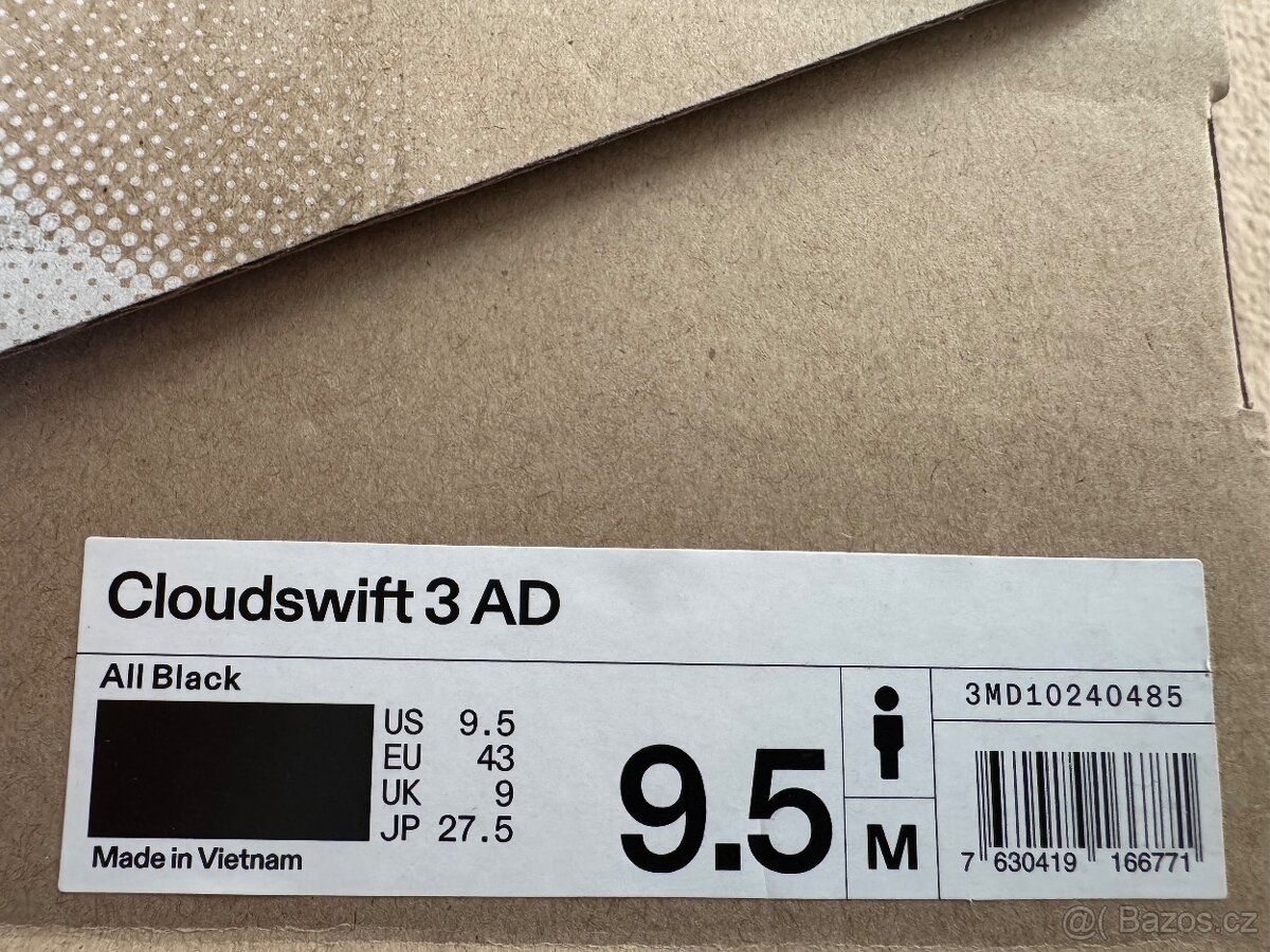 Nové pánské tenisky On Cloud Cloudswift 3 AD, velikost 43 - 9