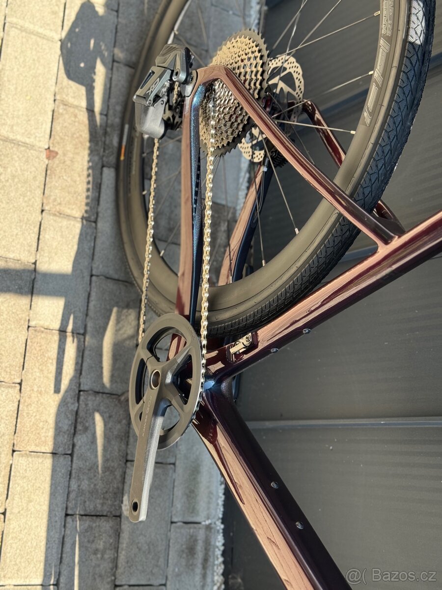 Nové Gravel karbonové kolo 1x13 ele. + držák compu. zdarma - 9