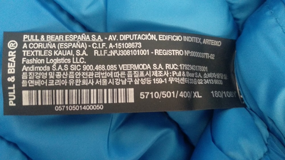 Pánská luxusní bunda Pull&Bear Outerwear vel.XL - NOVÁ - 9